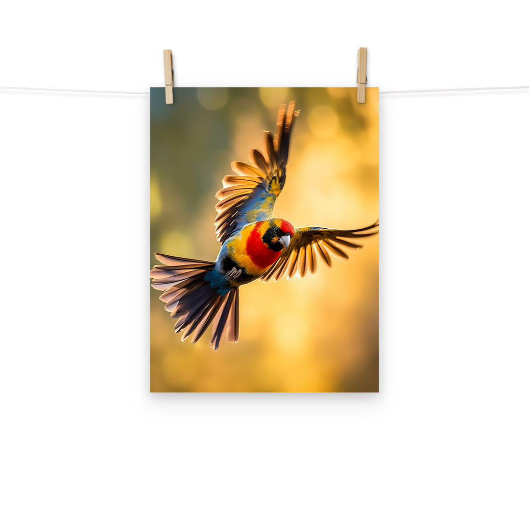 Rosella Photo paper poster - PosterfyAI.com