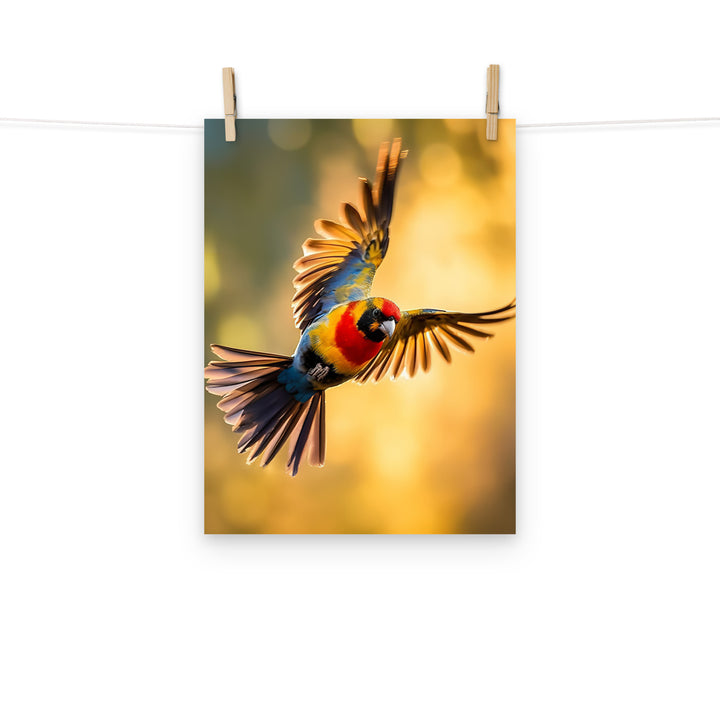 Rosella Photo paper poster - PosterfyAI.com