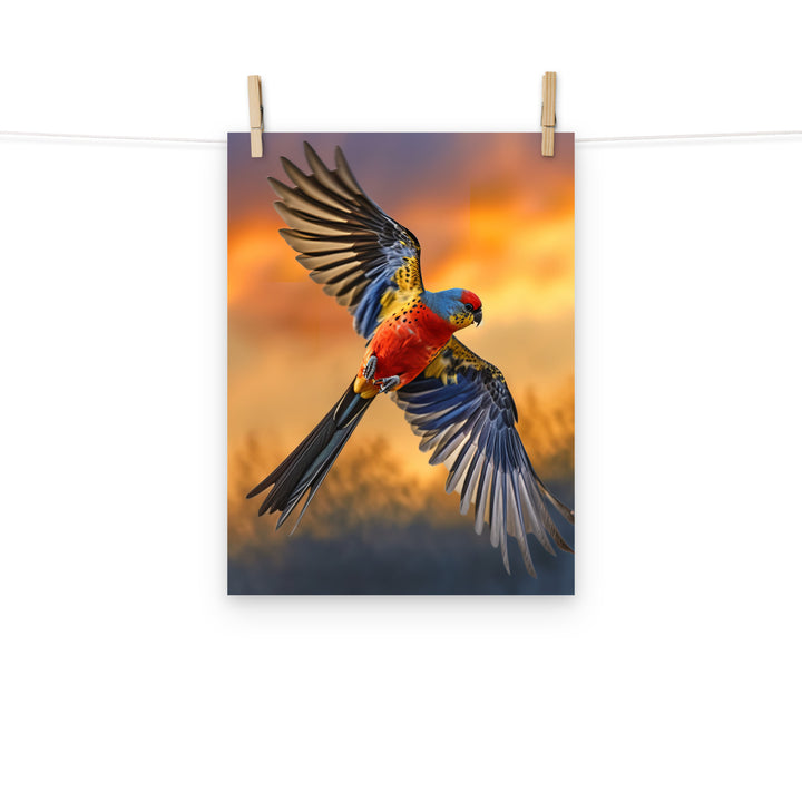 Rosella Photo paper poster - PosterfyAI.com