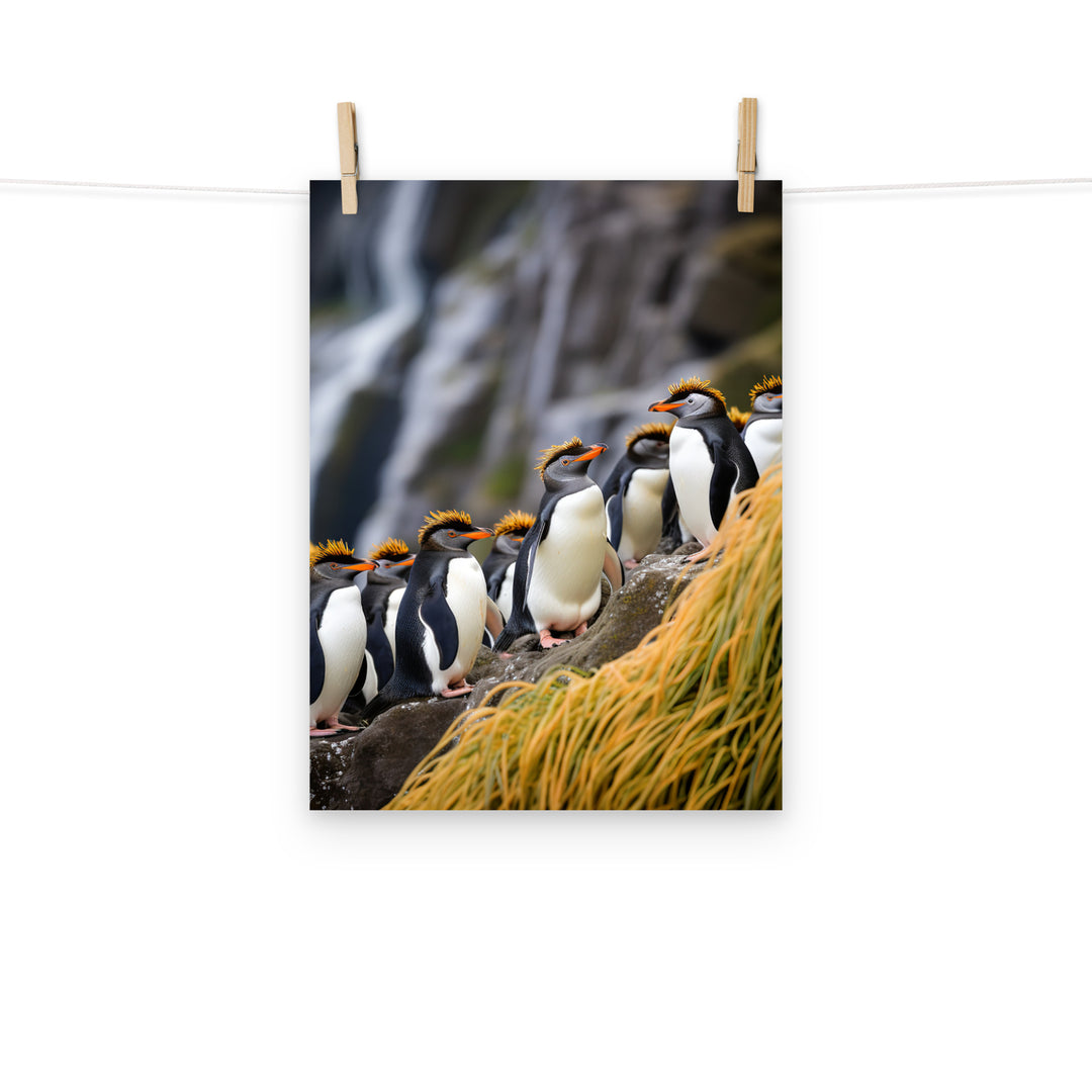 Penguin Photo paper poster - PosterfyAI.com