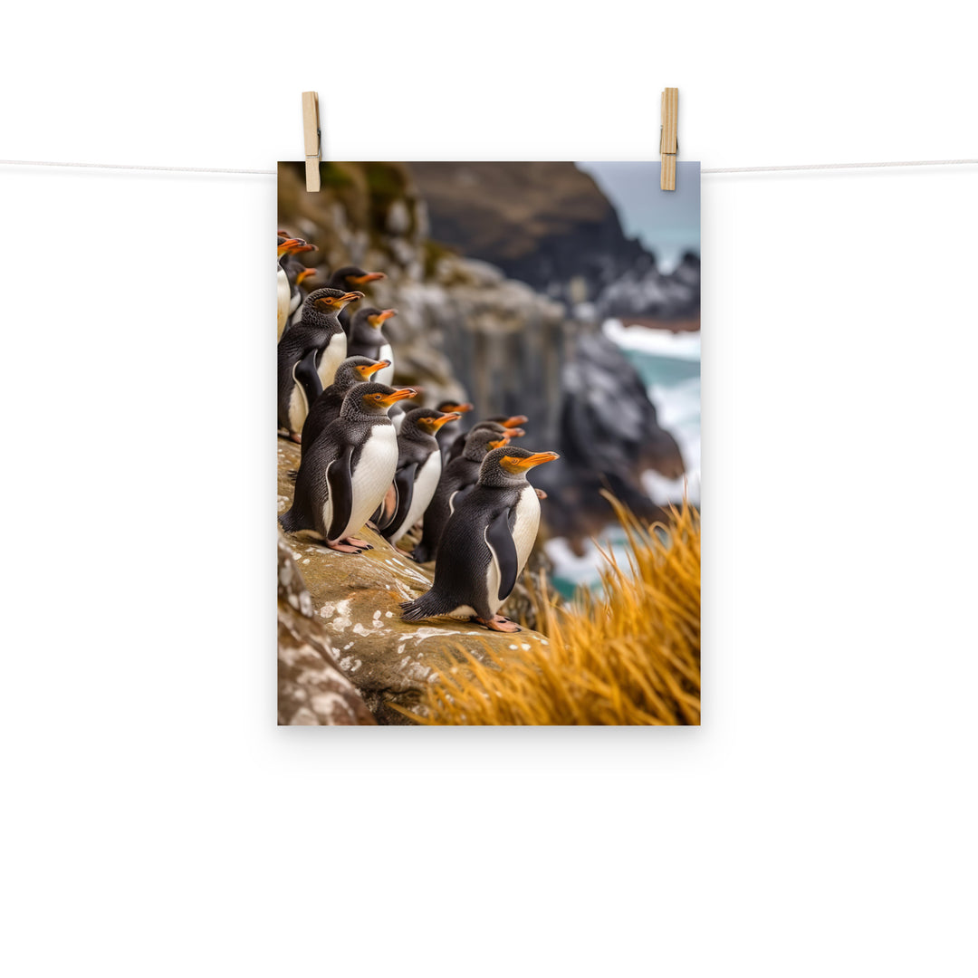 Penguin Photo paper poster - PosterfyAI.com