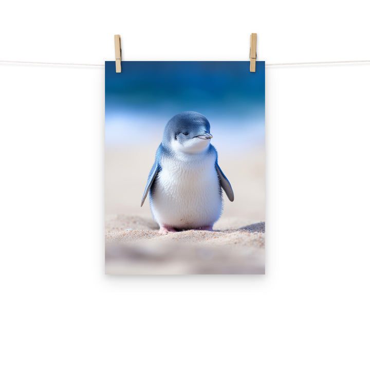 Penguin Photo paper poster - PosterfyAI.com