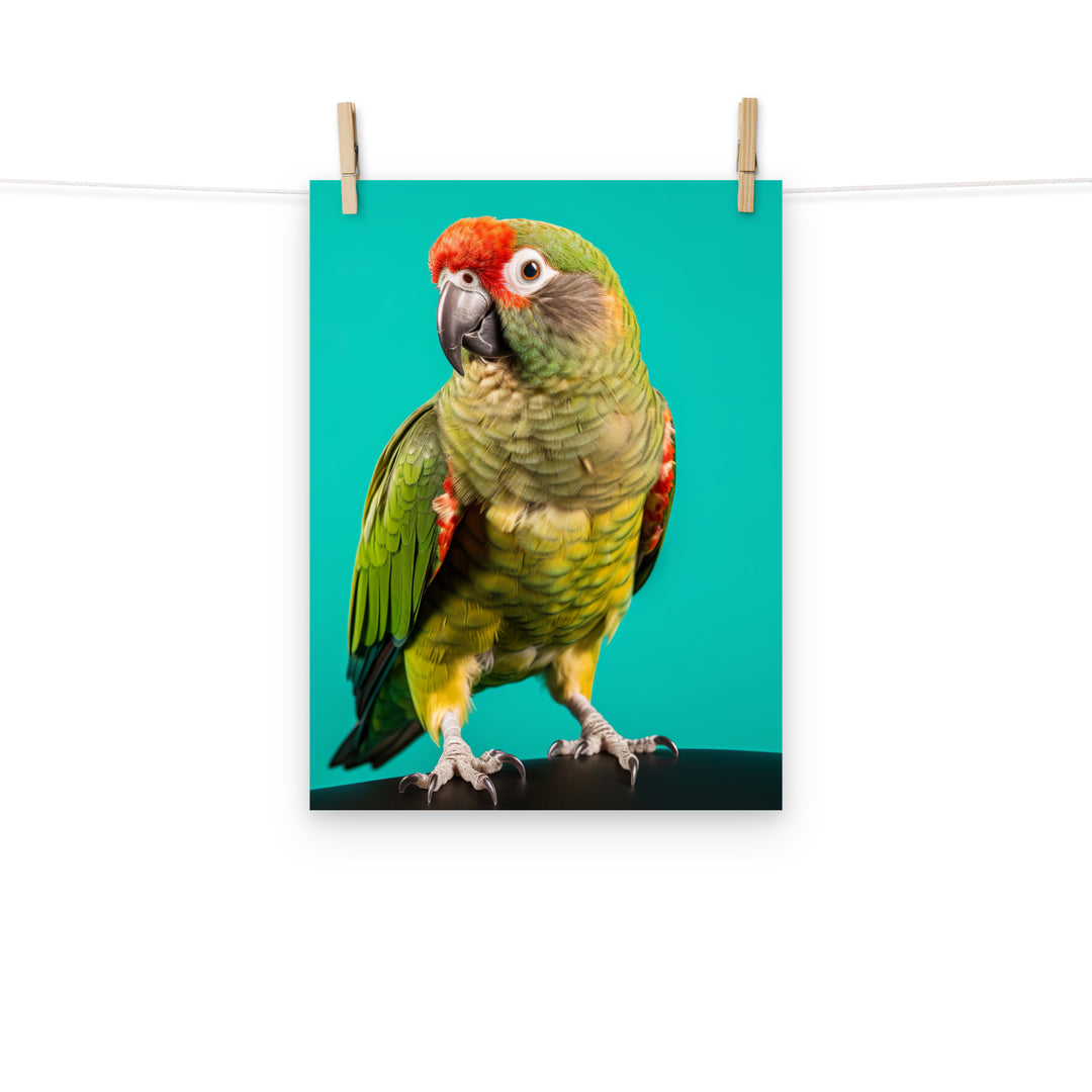 Parakeet Photo paper poster - PosterfyAI.com