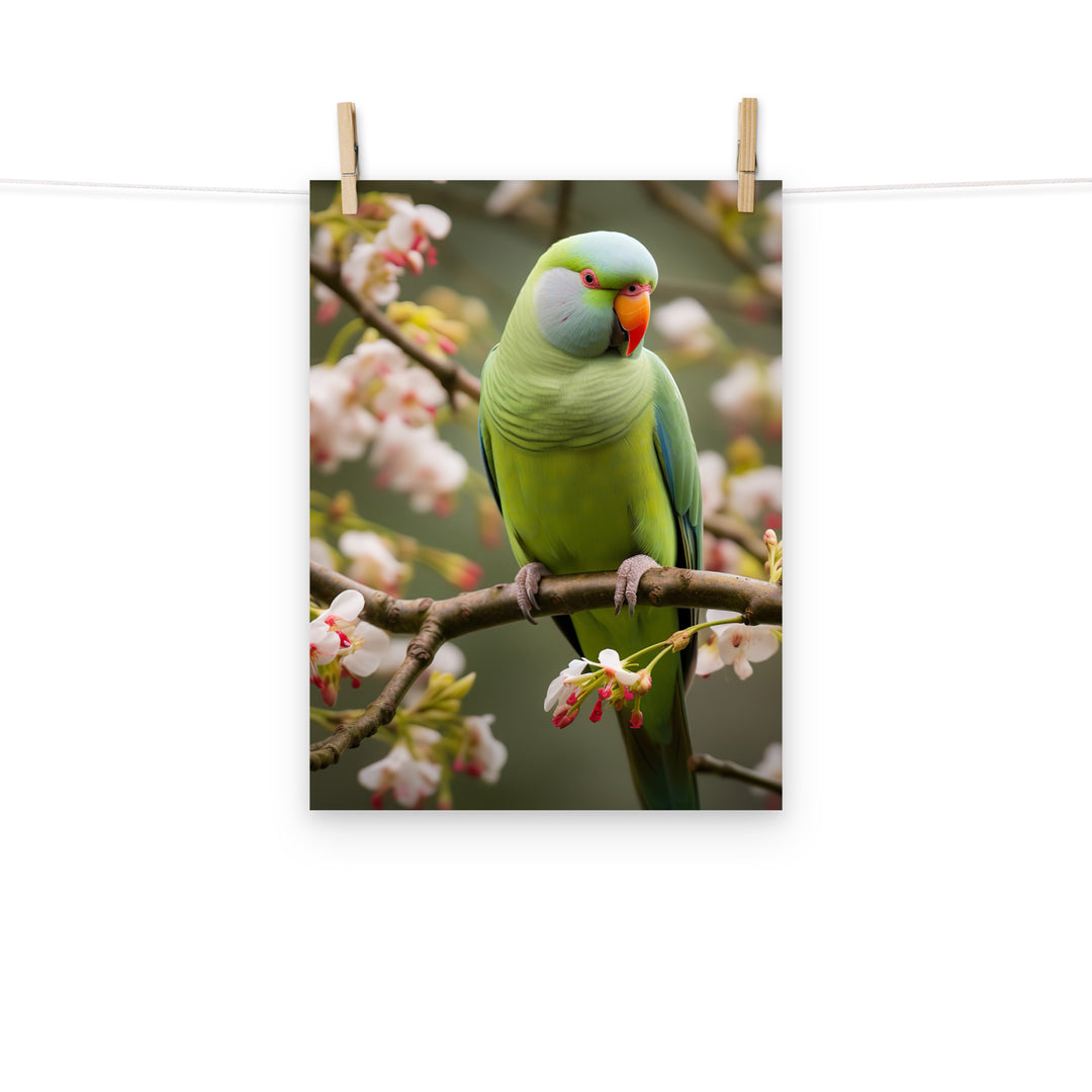 Parakeet Photo paper poster - PosterfyAI.com