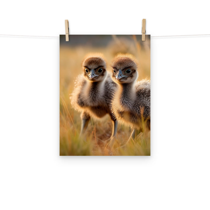 Chick Photo paper poster - PosterfyAI.com