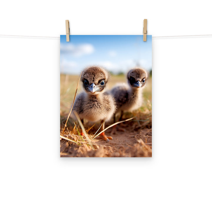 Chick Photo paper poster - PosterfyAI.com