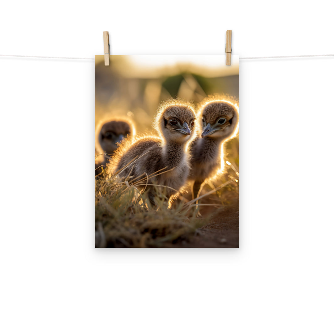 Chick Photo paper poster - PosterfyAI.com