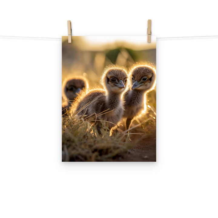 Chick Photo paper poster - PosterfyAI.com