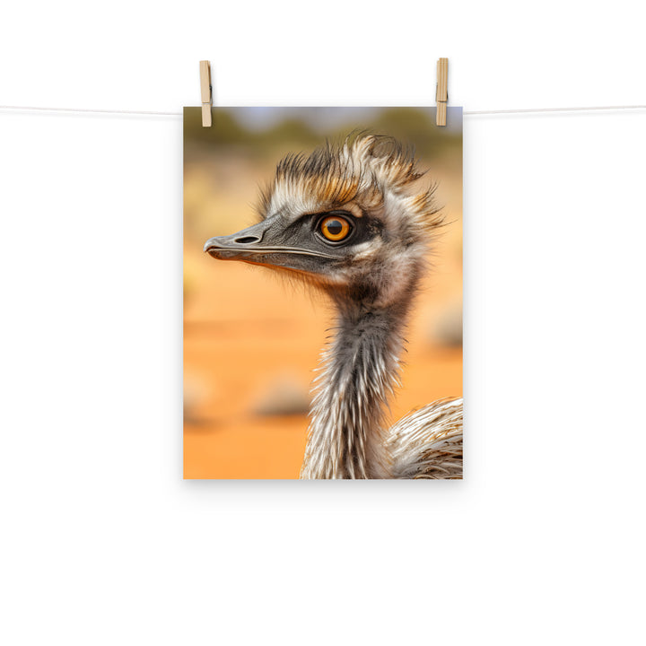 Emu Photo paper poster - PosterfyAI.com