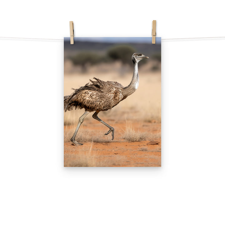Emu Photo paper poster - PosterfyAI.com