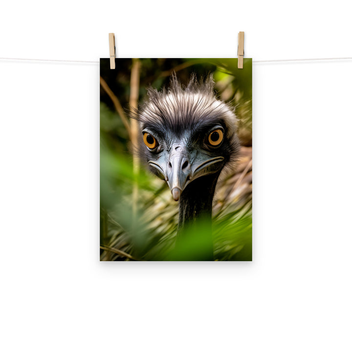 Emu Photo paper poster - PosterfyAI.com