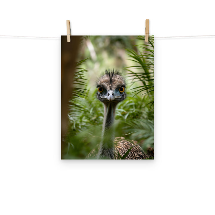 Emu Photo paper poster - PosterfyAI.com