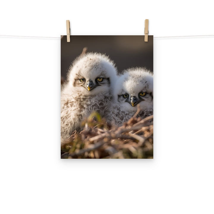 Owl Photo paper poster - PosterfyAI.com