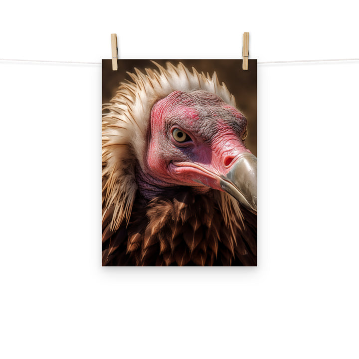 Vulture Photo paper poster - PosterfyAI.com