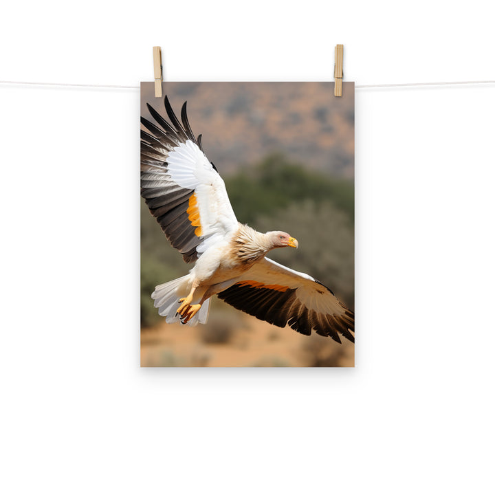 Vulture Photo paper poster - PosterfyAI.com