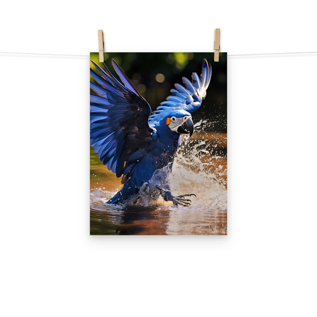 Macaw Photo paper poster - PosterfyAI.com