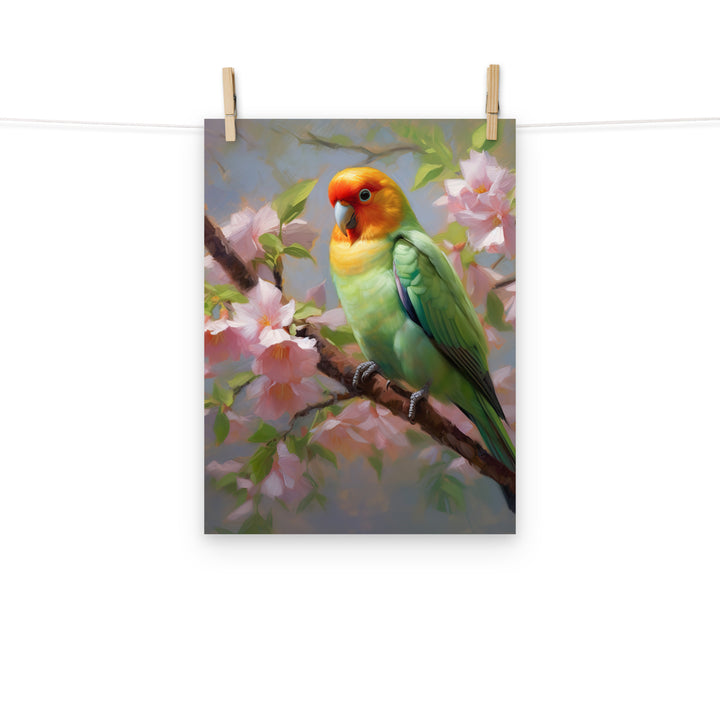 Lovebird Photo paper poster - PosterfyAI.com