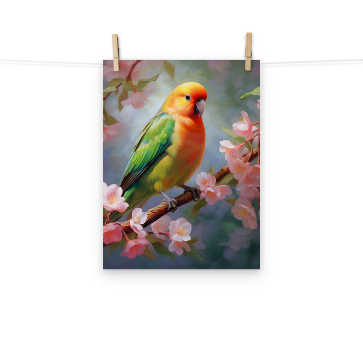 Lovebird Photo paper poster - PosterfyAI.com