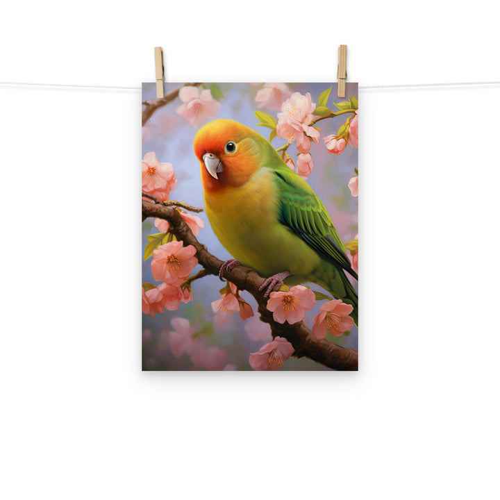 Lovebird Photo paper poster - PosterfyAI.com