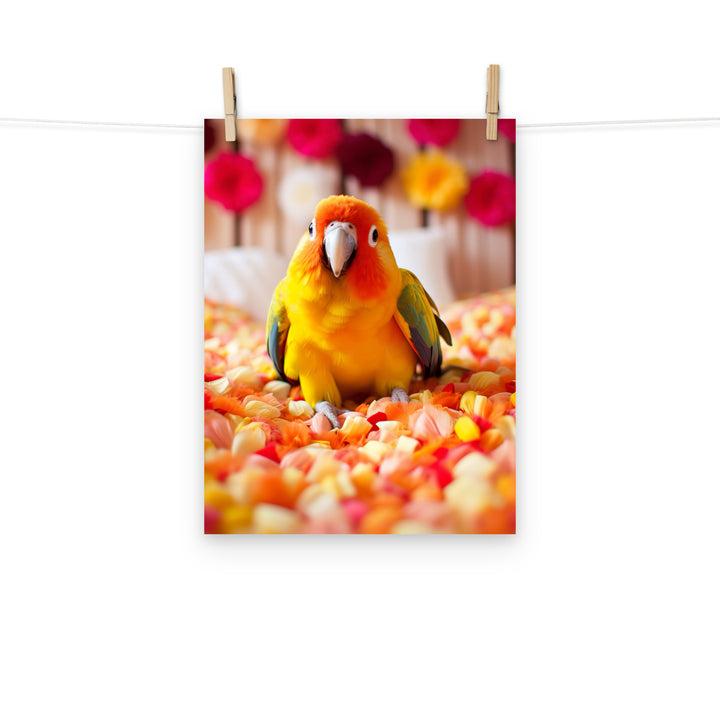 Lovebird Photo paper poster - PosterfyAI.com