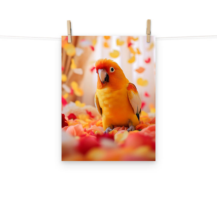 Lovebird Photo paper poster - PosterfyAI.com