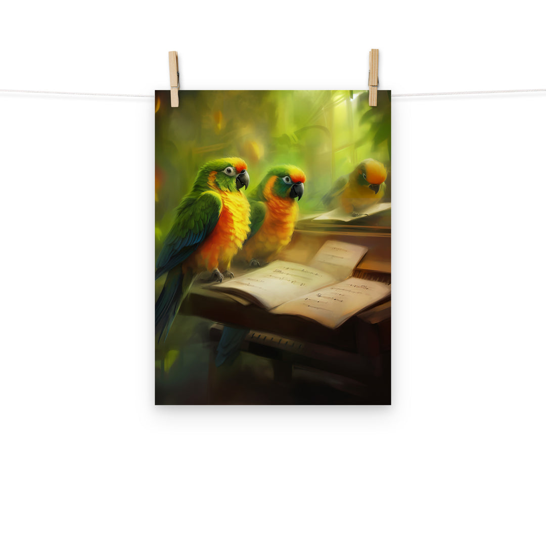 Conures Photo paper poster - PosterfyAI.com