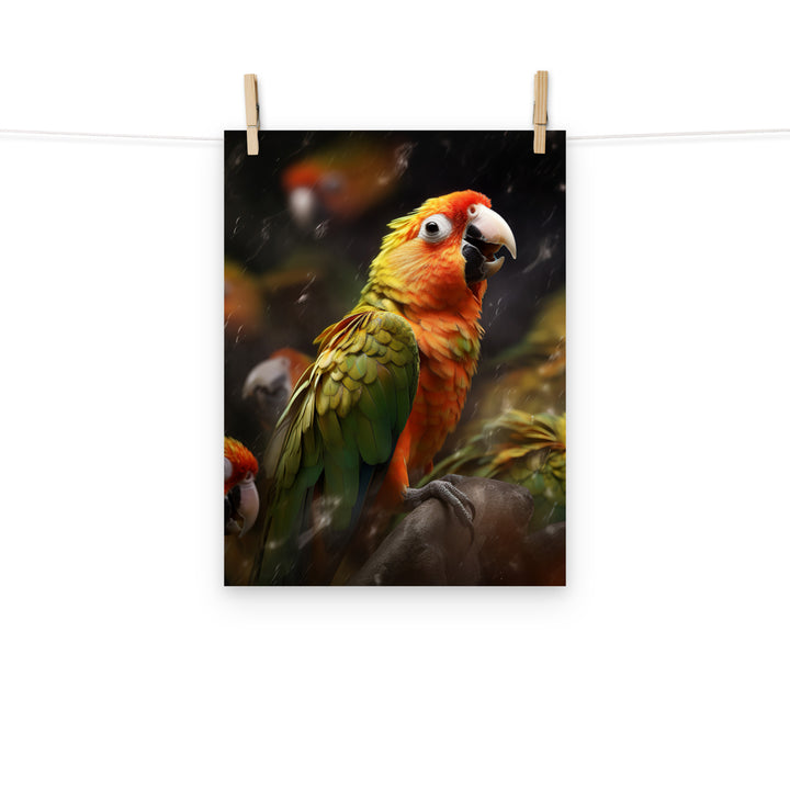Conures Photo paper poster - PosterfyAI.com