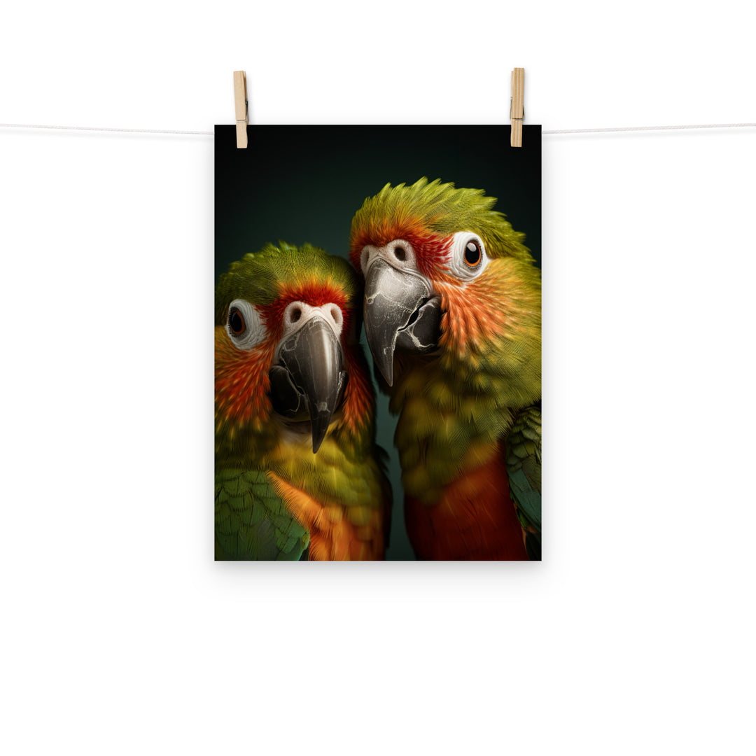 Conures Photo paper poster - PosterfyAI.com
