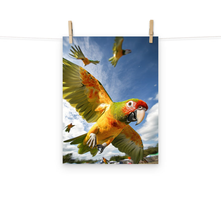 Conures Photo paper poster - PosterfyAI.com