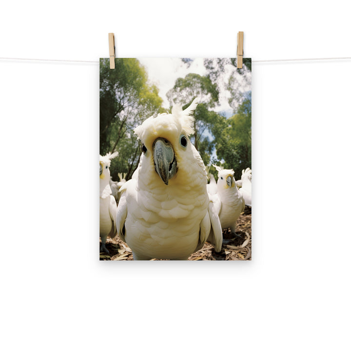 Cockatoo Photo paper poster - PosterfyAI.com