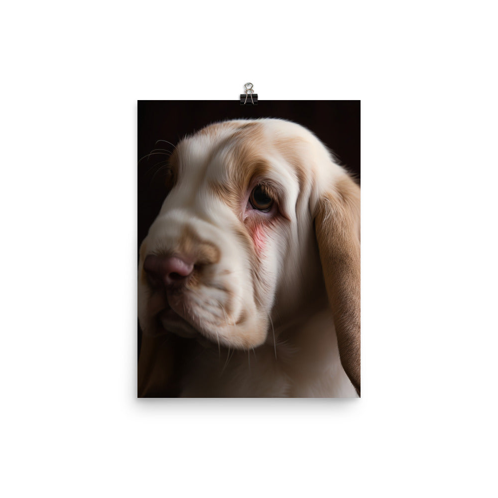 Majestic English Lop Photo paper poster - PosterfyAI.com