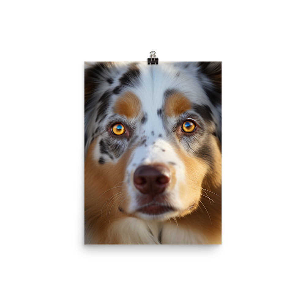 Ruggedly handsome Photo paper poster - PosterfyAI.com