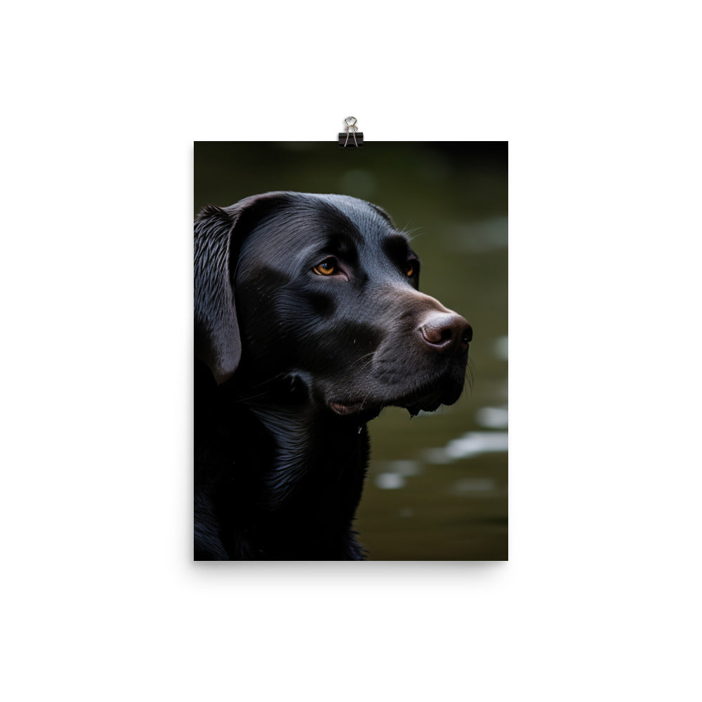Weimaraner Photo paper poster - PosterfyAI.com