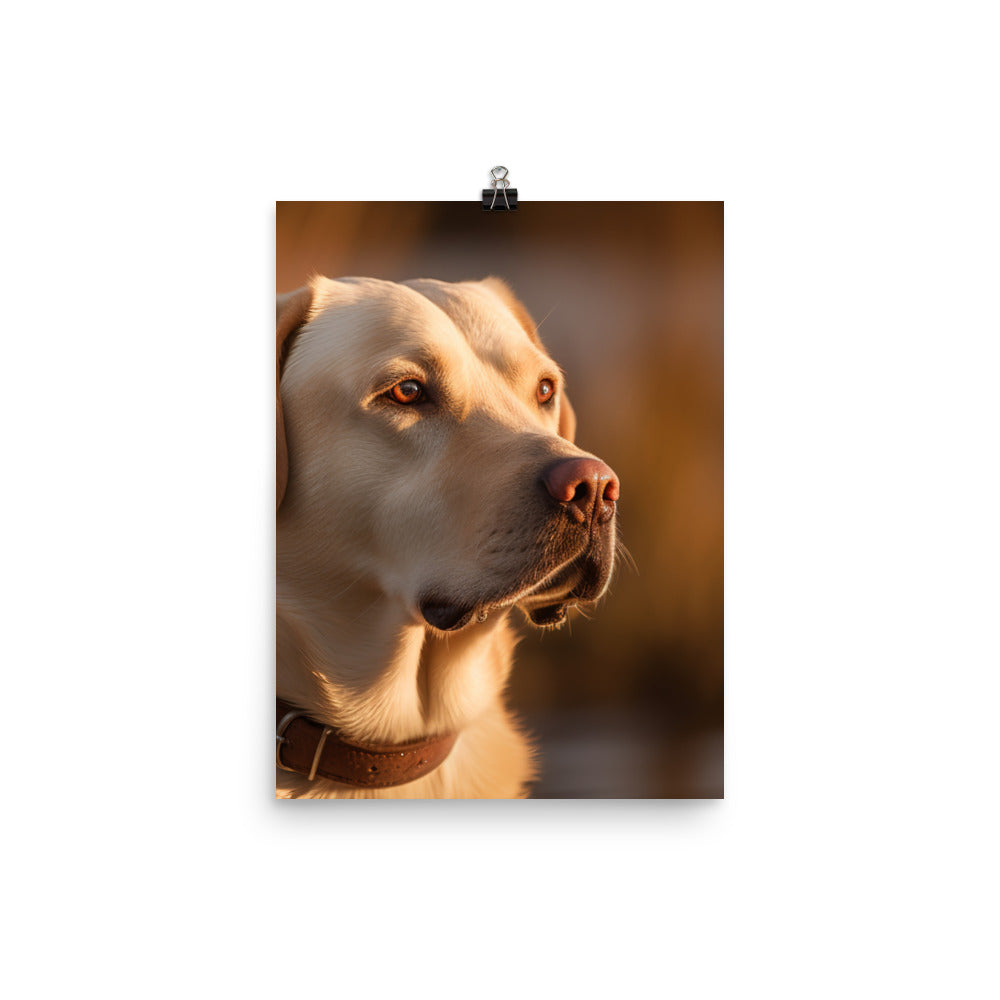 Weimaraner Photo paper poster - PosterfyAI.com