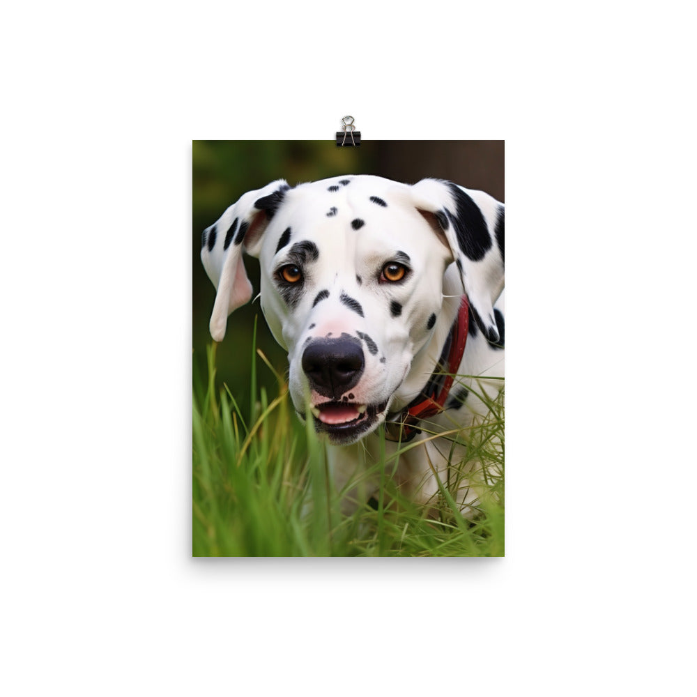Dalmatian Photo paper poster - PosterfyAI.com