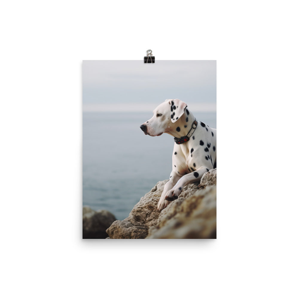 Dalmatian Daydream Photo paper poster - PosterfyAI.com