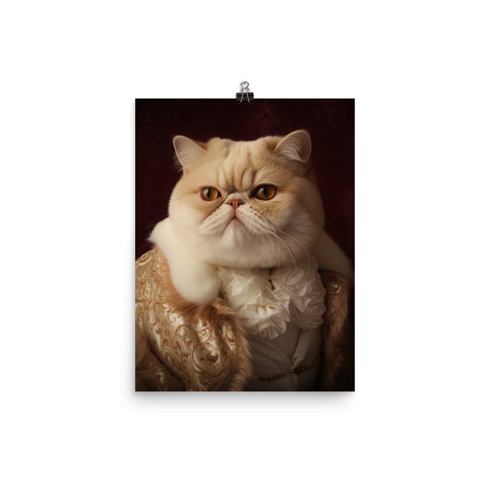Exotic Shorthair Photo paper poster - PosterfyAI.com