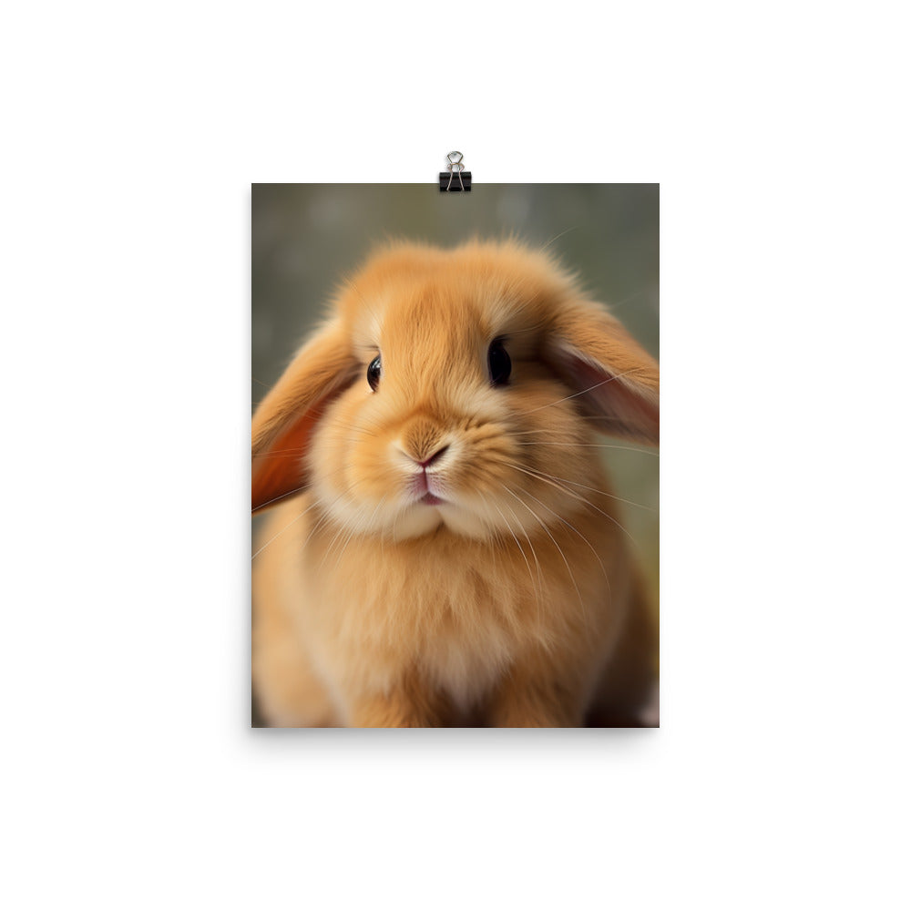 American Fuzzy Lop Photo paper poster - PosterfyAI.com