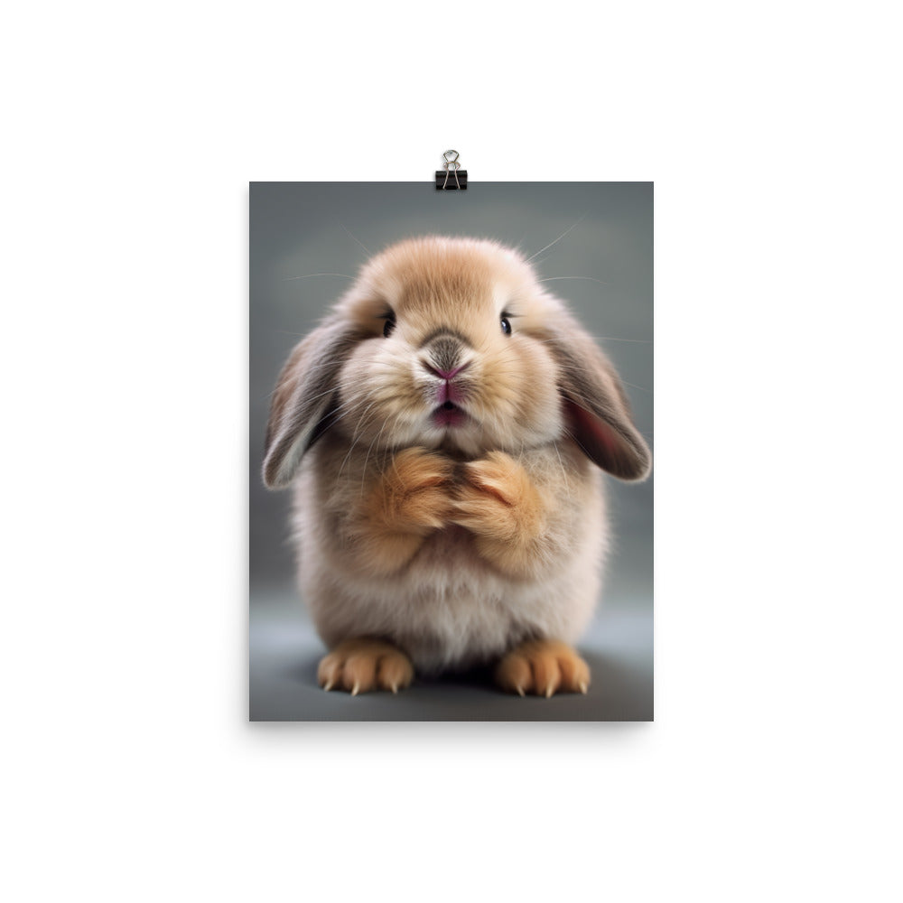 American Fuzzy Lop Photo paper poster - PosterfyAI.com