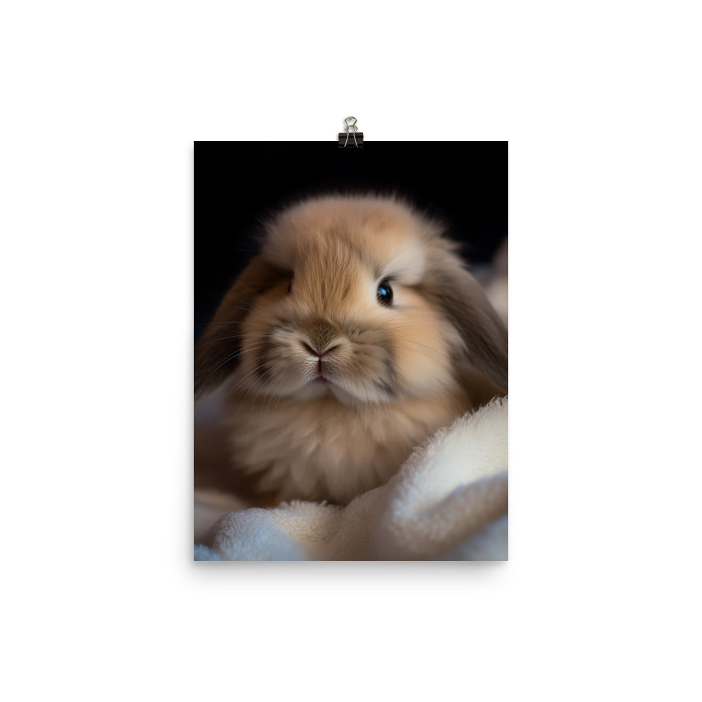 American Fuzzy Lop Photo paper poster - PosterfyAI.com