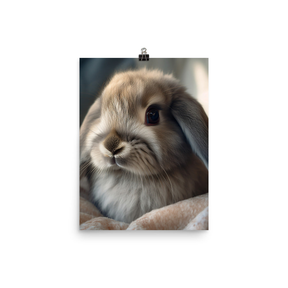 American Fuzzy Lop Photo paper poster - PosterfyAI.com