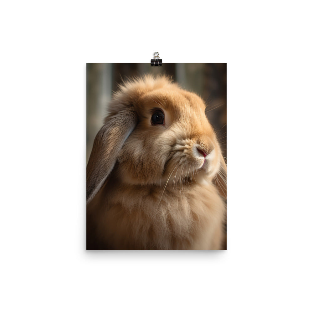 American Fuzzy Lop Photo paper poster - PosterfyAI.com