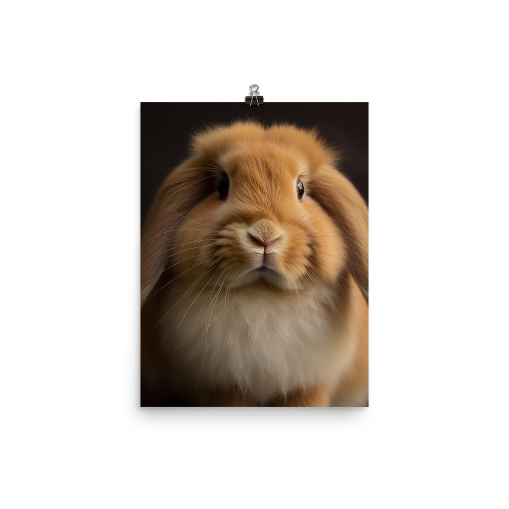 American Fuzzy Lop Photo paper poster - PosterfyAI.com