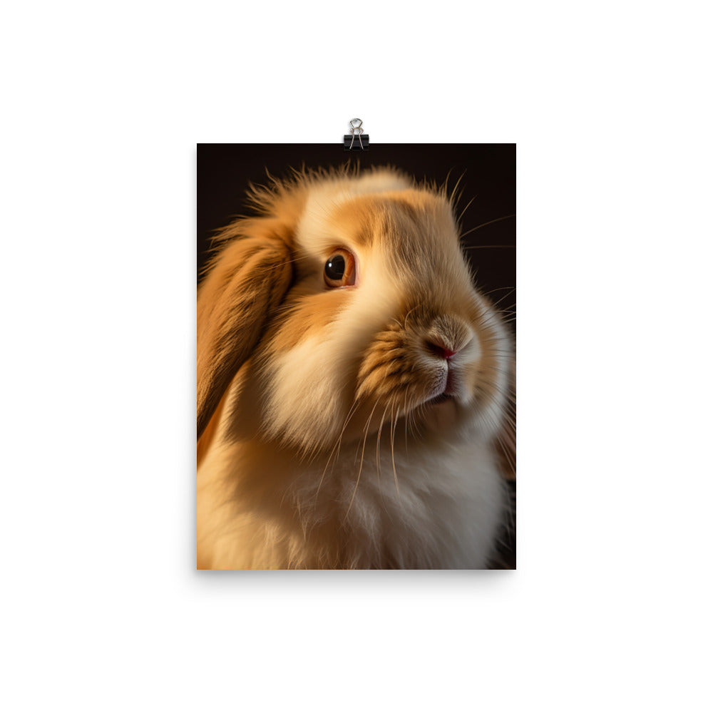 American Fuzzy Lop Photo paper poster - PosterfyAI.com