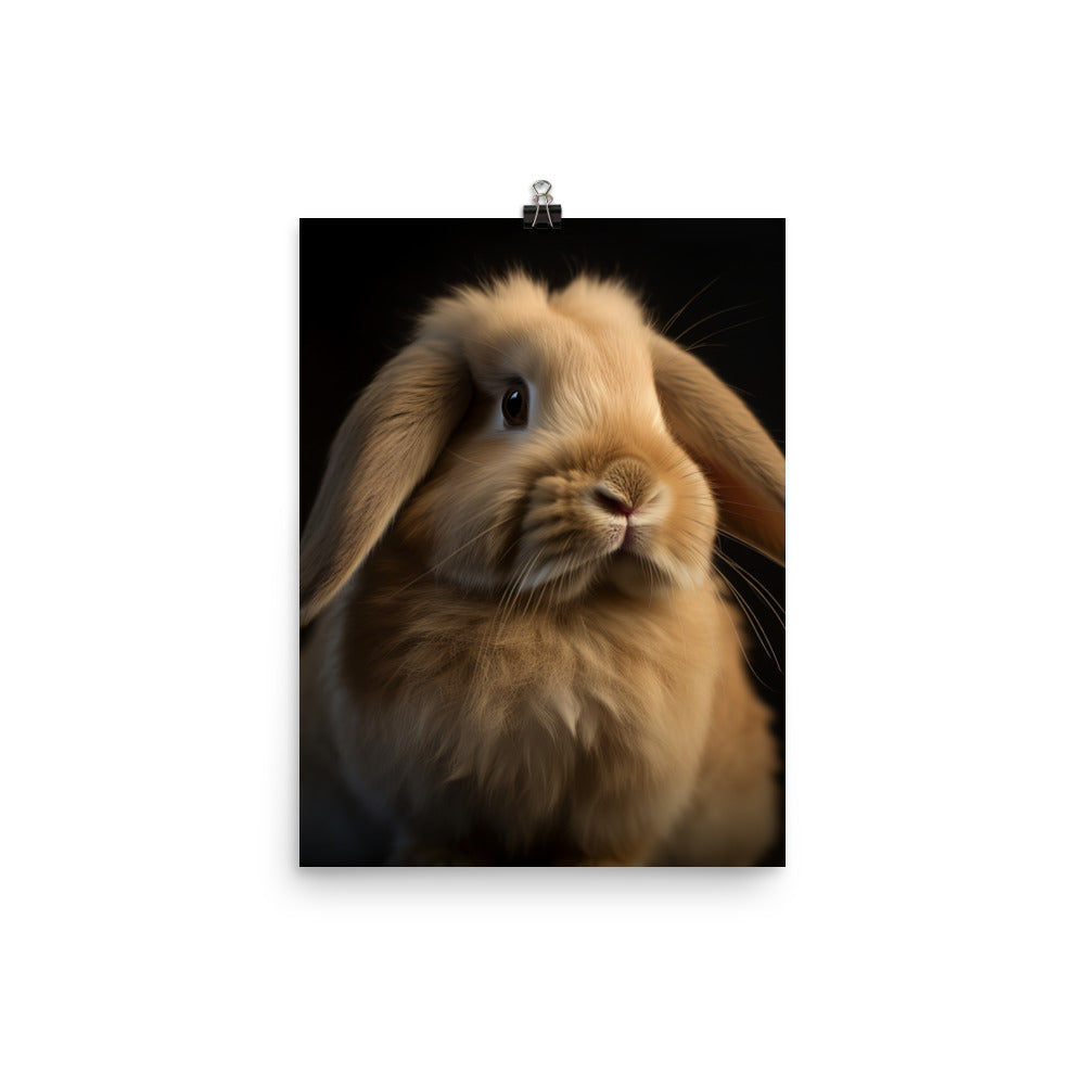 American Fuzzy Lop Photo paper poster - PosterfyAI.com