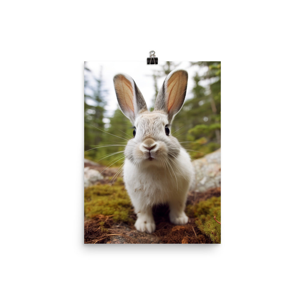 Rhinelander Bunny Photo paper poster - PosterfyAI.com