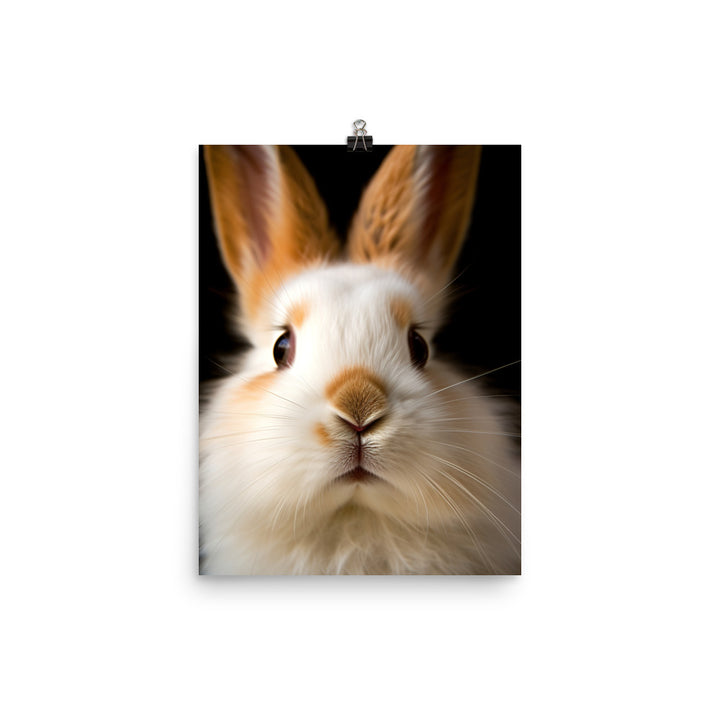 Charming Himalayan Bunny Photo paper poster - PosterfyAI.com