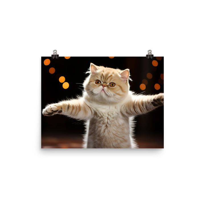 Exotic Shorthair Photo paper poster - PosterfyAI.com