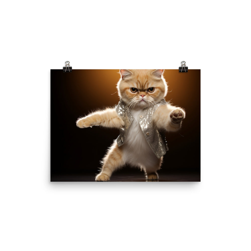 Exotic Shorthair Photo paper poster - PosterfyAI.com