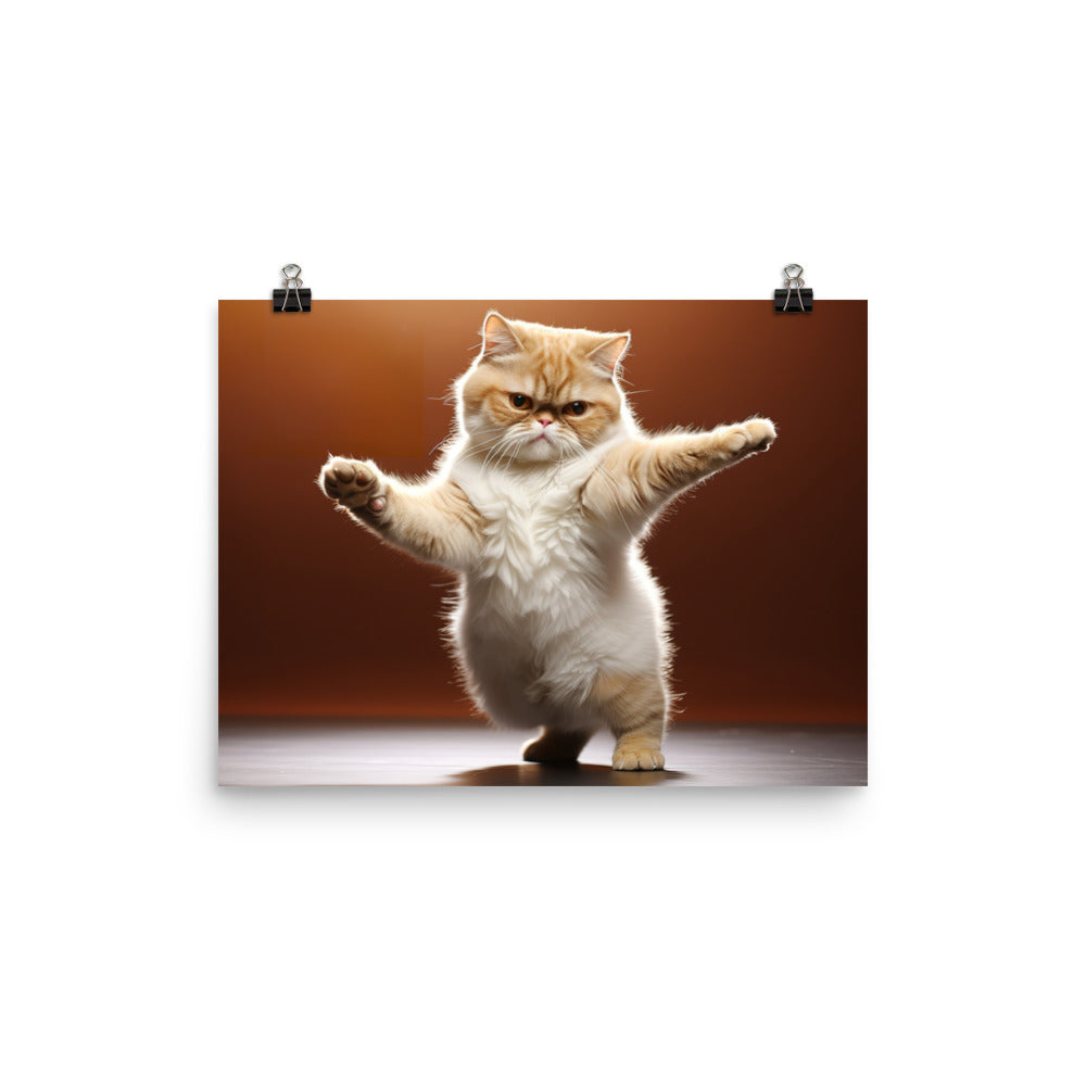 Exotic Shorthair Photo paper poster - PosterfyAI.com